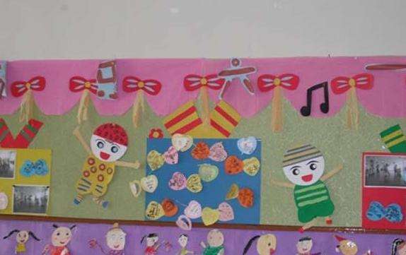 六一儿童节幼儿园主题墙图片